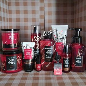 Bath & Body Works Netflix EMILY IN PARIS Paris Amour 10pc Collection Bundle
